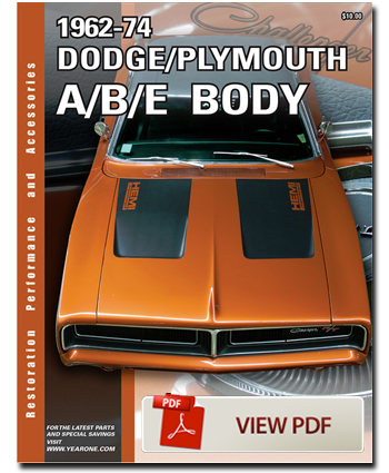 1962-1976 Mopar Parts Dodge Plymouth Classic Restoration Parts ...