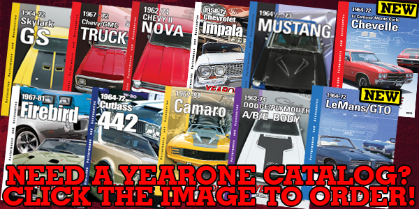 YEARONE Classic Muscle Car Parts | Chrysler, Chevrolet, Pontiac ...